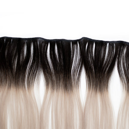 Haartresse (Weft) - Salt n Pepper